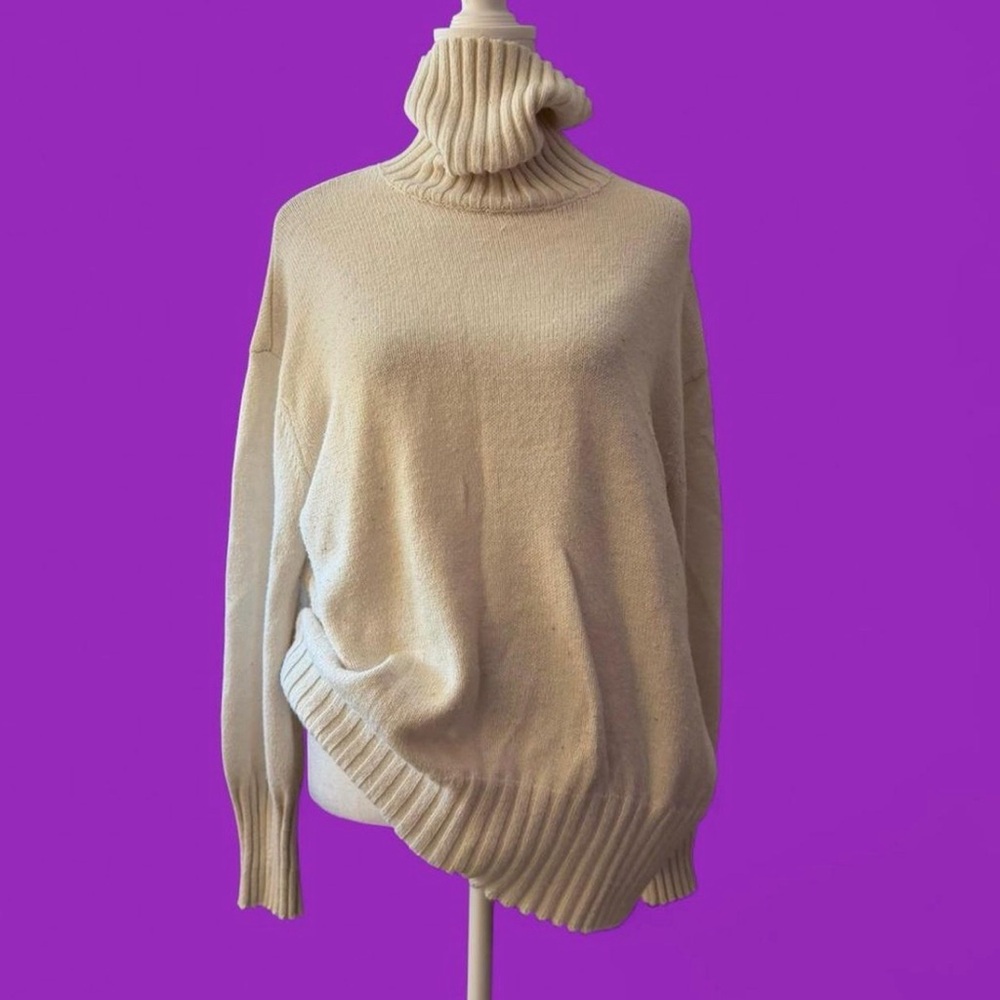 a new day Cream Cowl Neck Sweater